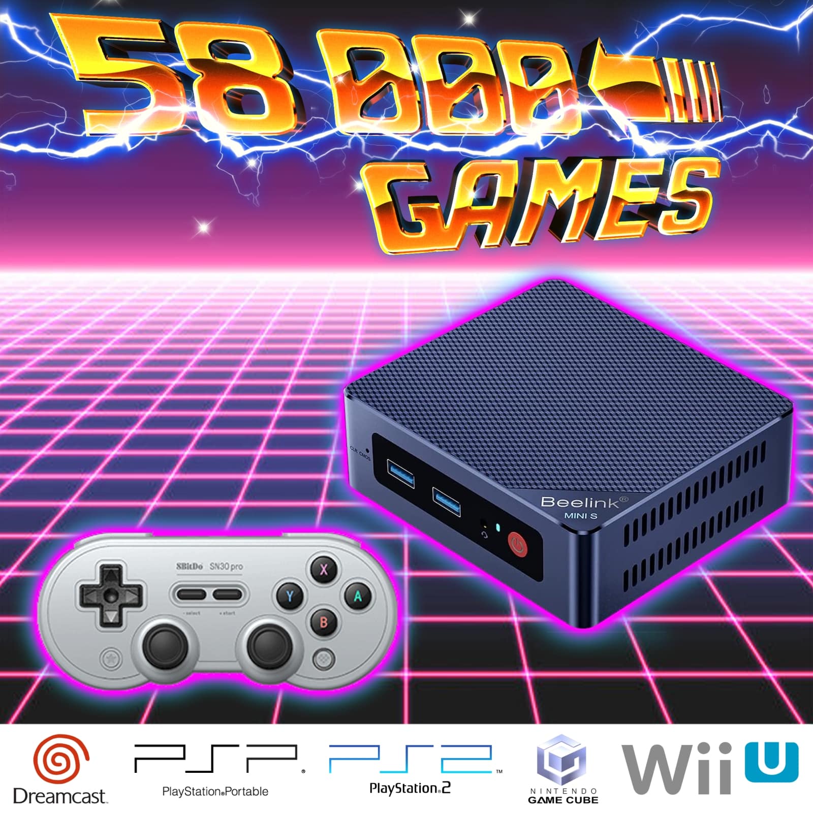 Console Rétrogaming 50000 jeux