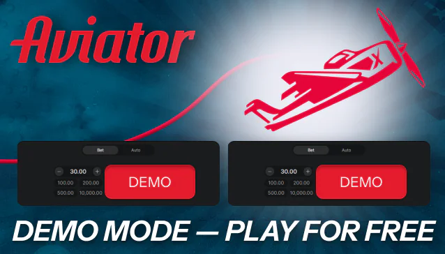 The Aviator demo mode is a free bet feature